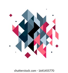 Minimalis geometric element, modern creative shape background concept for poster, calendar, sticker