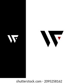 minimalistisches Logo-Design mit Buchstaben und Buchstaben