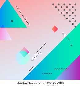 Minimalism abstract background