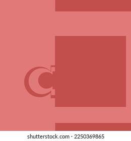 Minimalism abstract colorful background. Viva magenta backdrop in japanese style. Geometric seamless pattern.