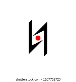 minimalism abstract logo design vector eps10