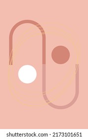 Minimalism. Abstract modern print set. Logo. Wall art. poster. Boho abstraction. Posters, paintings.