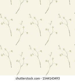 Minimalism botanic elements. Natural eco logo. 