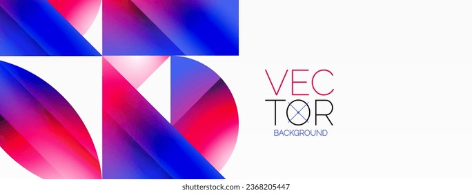Minimalism meets gradient allure. Geometric shapes intertwine in a tranquil backdrop. Subtle hues meld, creating serene yet dynamic canvas, testament to modern aesthetics