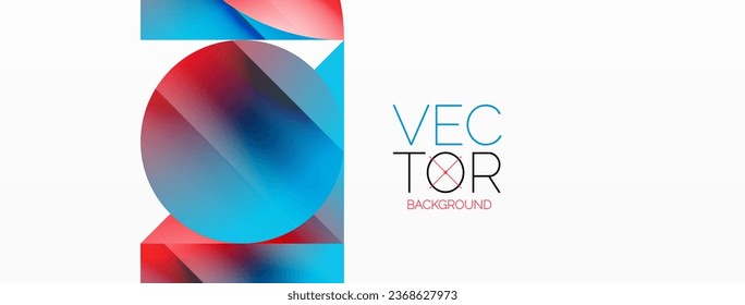 Minimalism meets gradient allure. Geometric shapes intertwine in a tranquil backdrop. Subtle hues meld, creating serene yet dynamic canvas, testament to modern aesthetics