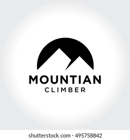 Minimalism Mountain Symbol