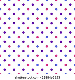 Políka de minimalismo punto patrón sin costura círculo colorido