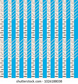 Minimalism. Seamless pattern. Abstract White birch on a blue background. Vector cover design.  