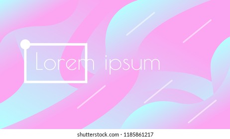 Minimalism Shape Cool Soft Gradient Background