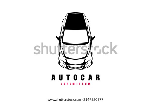 Minimalism\
Silhouette Vector Illustrative Sport Car\
View