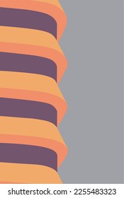 minimalist abstract architecture vector graphic 