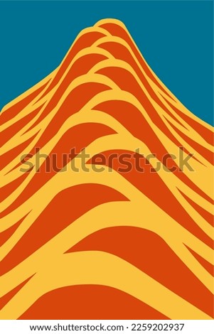 minimalist abstract architecture vector graphic 