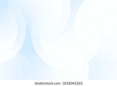 Minimalist abstract background, blue and white gradations, circle effect style modern ,memphis,vector eps 10