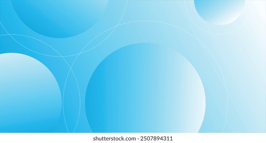 Minimalist abstract background with circle shape gradation. Template banner gradient color with geometric element. Vector illustration. Eps 10