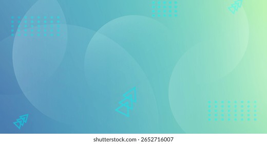 Minimalist abstract background with circle shape gradation. Template banner gradient color with geometric element. Vector illustration.