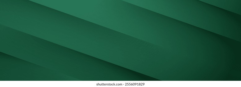A minimalist abstract background featuring diagonal green stripes with subtle shading and layering. Perfect for modern designs, presentations, and digital projects