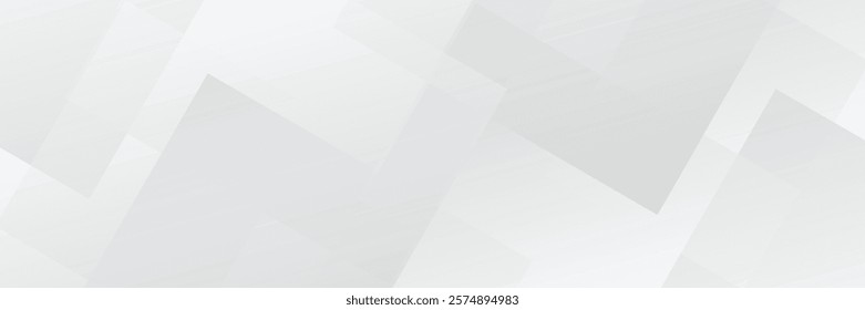 Minimalist abstract background featuring overlapping curves and circular shapes in varying shades of gray, creating a subtle gradient and subtle depth. vector ilustration
