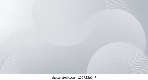 A minimalist abstract background featuring overlapping curves and circular shapes in various shades of gray, creating a smooth gradient and subtle depth
Se