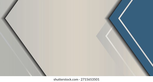 A minimalist abstract background featuring overlapping geometric shapes in muted tones of beige, gray, and blue, creating a sense of depth and modern design.