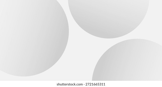 Ein minimalistischer abstrakter Hintergrund mit überlappenden Kurven und kreisförmigen Formen in verschiedenen Grautönen, die einen glatten Farbverlauf und subtile Tiefe

