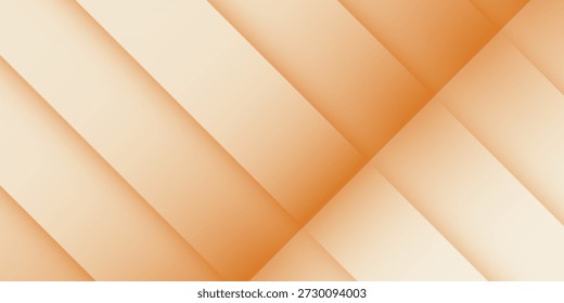 Ein minimalistischer abstrakter Hintergrund mit überlappenden geometrischen Ebenen in warmen Orange- und Beigetönen, der ein Gefühl von Tiefe und Textur erzeugt.