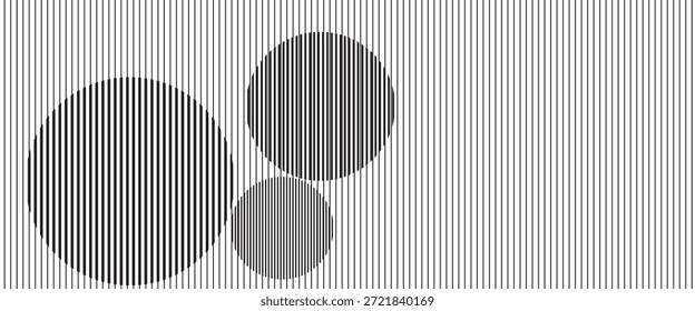 Fondo abstracto minimalista con líneas negras de Vertical delgadas que forman Formas onduladas suaves sobre una superficie blanca. El patrón lineal limpio crea una sensación de ritmo,