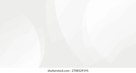 Un fondo abstracto minimalista con suaves curvas superpuestas en suaves tonos de blanco y gris claro, creando un diseño limpio y moderno.