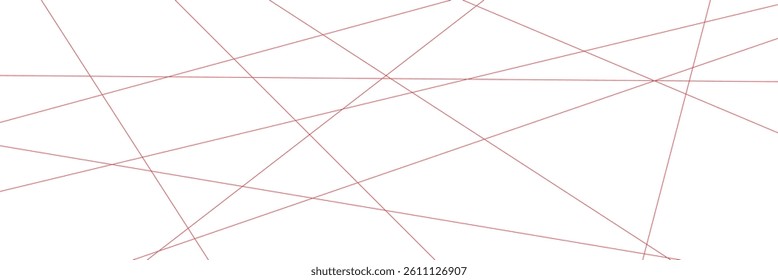 Minimalist abstract background with intersecting black lines on a white surface. Geometric design ideal for modern art, textures, or wallpapers. Vector illustration . EPS 20 .