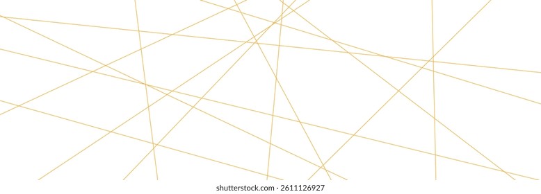 Minimalist abstract background with intersecting black lines on a white surface. Geometric design ideal for modern art, textures, or wallpapers. Vector illustration . EPS 20 .