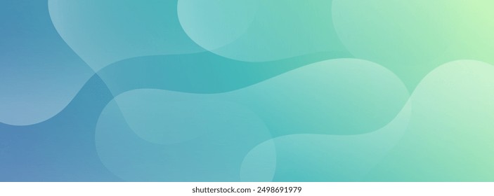 Minimalist abstract background with liquid shape gradation. Template banner gradient color with geometric element. Vector illustration. Eps 10