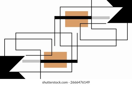 minimalist abstract background modern vector graphic illustration