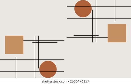 minimalist abstract background modern vector graphic illustration