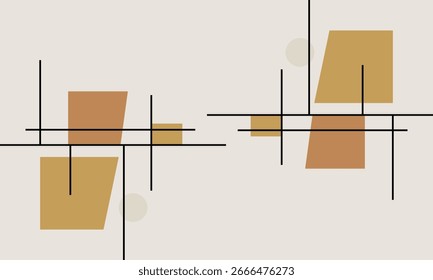 minimalist abstract background modern vector graphic illustration