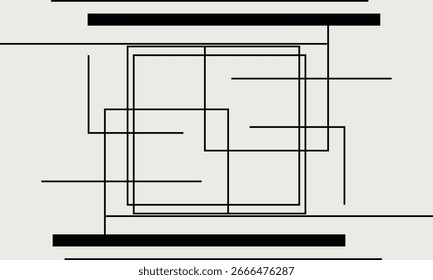minimalist abstract background modern vector graphic illustration