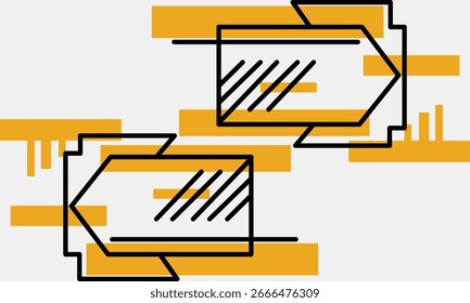 minimalist abstract background modern vector graphic illustration