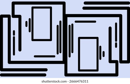 minimalist abstract background modern vector graphic illustration