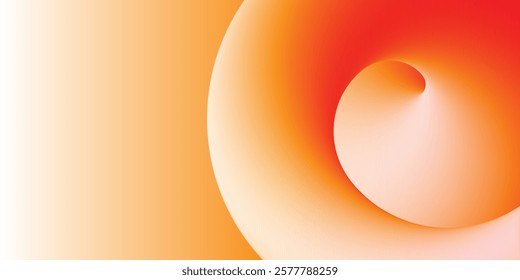 Minimalist abstract background with overlapping red and brown curvy, swirly 3d shapes. Modern geometric design with soft gradient effect, perfect for branding, presentations or digital artwork.