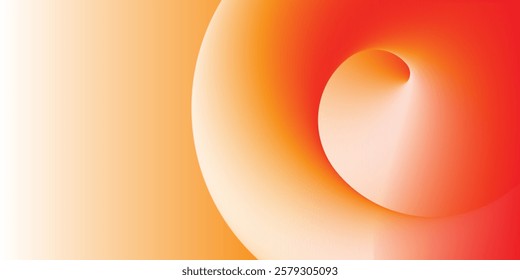 Minimalist abstract background with overlapping red and brown curvy, swirly 3d shapes. Modern geometric design with soft gradient effect, perfect for branding, presentations or digital artwork.