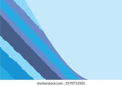Minimalist abstract background pattern. Modern Paper cut effect, stylish geometric, lake, splash background for poster, banner, sticker or flyer. Copy space Book title idea. EPS 10.