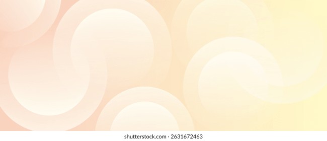 Minimalist abstract background, pink and yellow gradations, circle shape ,modern background memphis, vector illustration.