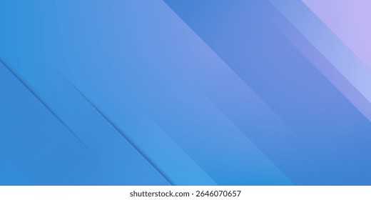 Minimalist abstract background purple and blue gradations ,slash shape,colorful 
