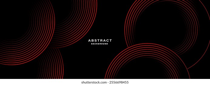 Minimalist abstract background with red