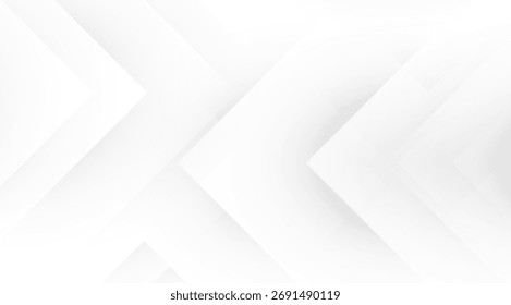 A minimalist abstract background showcases overlapping white triangles with subtle gradients, creating a modern, clean, and geometric design that is visually appealing and elegant