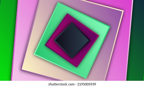 A minimalist abstract background with soft gradient squares in a clean geometric composition, editable vector EPS 10