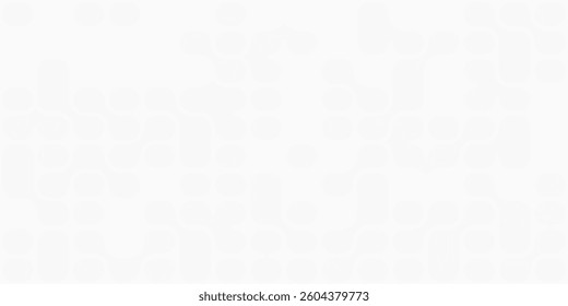 minimalist abstract background with soft, white geometric shapes blending seamlessly. A clean and modern pattern, ideal for futuristic or technology-themed designs.