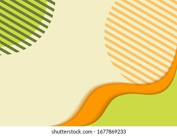 minimalist abstract background template with colourful graphic design