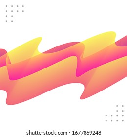minimalist abstract background template with colourful graphic design