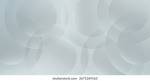 Minimalistischer abstrakter Hintergrund mit transparenten überlappenden Kreisen in sanften Farbverlauf-Tönen. Modernes geometrisches Design, perfekt für Tapeten, Präsentationen oder digitale Anwendungen.