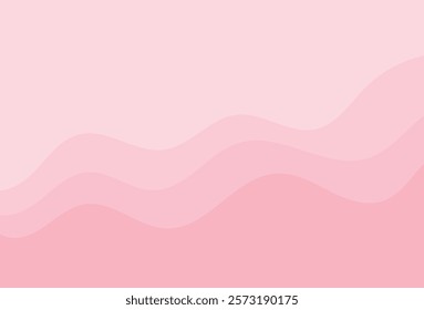 Minimalist abstract background with wavy green gradients creating a calming and modern design
