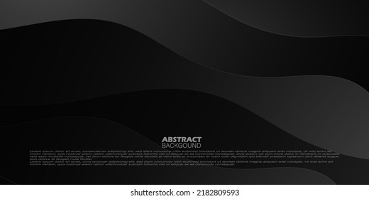 Fondo abstracto minimalista con líneas onduladas. se puede utilizar para la decoración, el afiche, el banner, la tarjeta de negocios y las ideas creativas. Vector Eps10